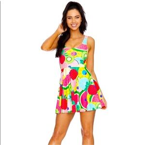 BlackMilk Tutti Frutti Fruit Dress (Halloween Costume idea) 70s 80s